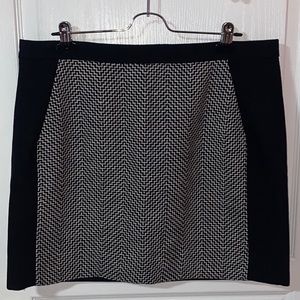 J Crew Factory Wool Tweed Skirt